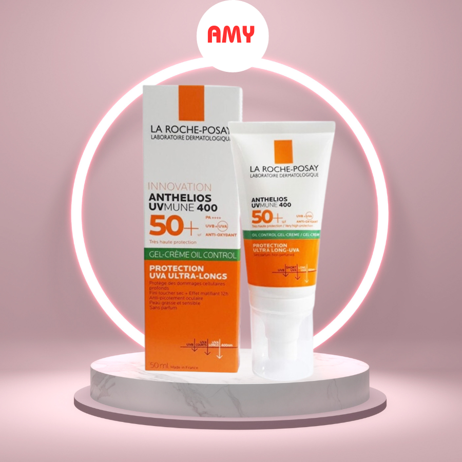 Kem chống nắng La Roche-Posay Anthelios UV Mune 400 Oil Control Gel Cream chính hãng