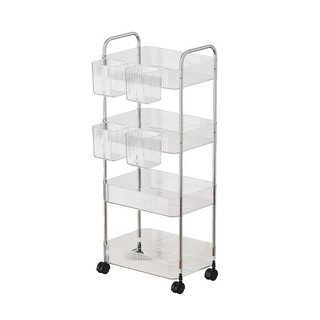 Xe đẩy spa 3 tầng có bánh xe cao cấp