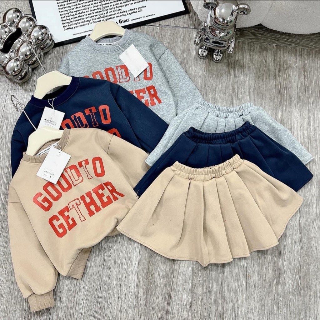 Set váy good gether bé gái