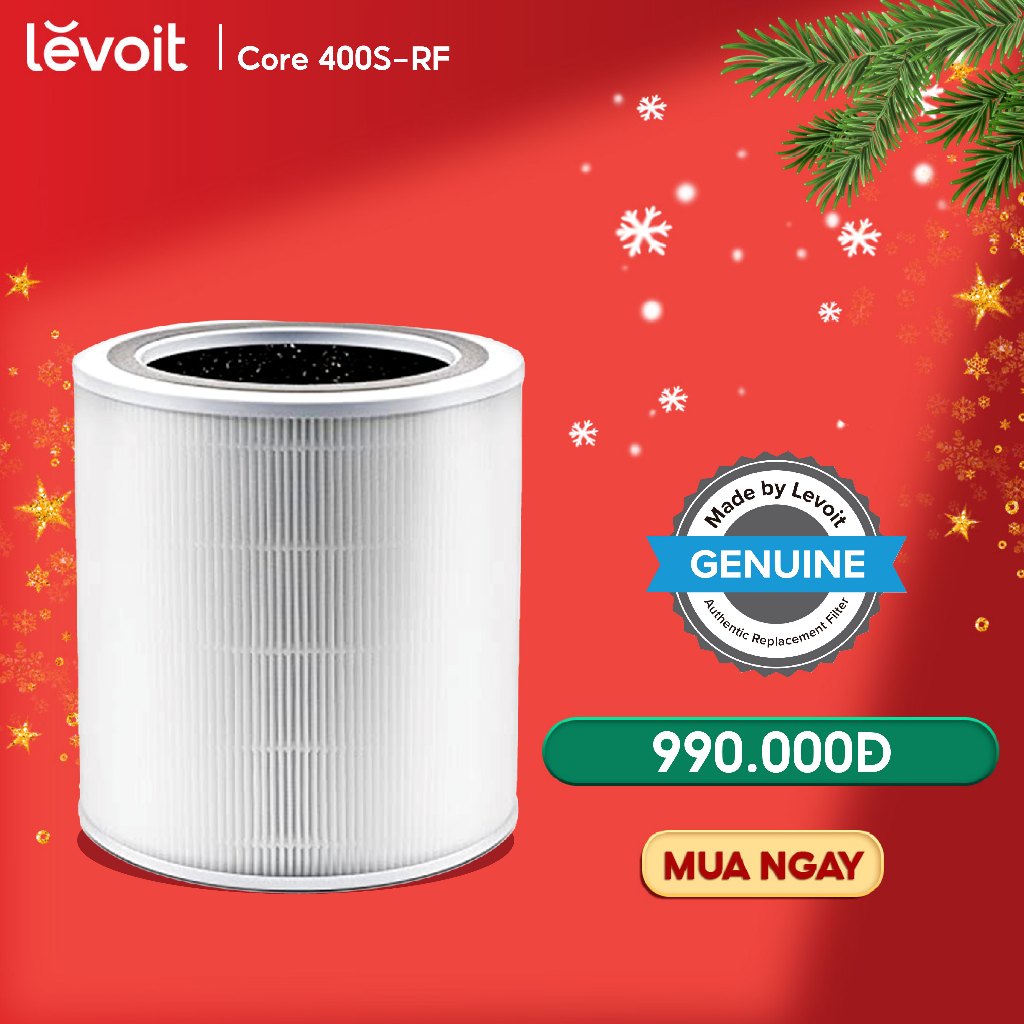 Lõi Lọc Diệt Khuẩn Cho Máy Lọc Không Khí Levoit Core 400S RF - Hàng Chính Hãng