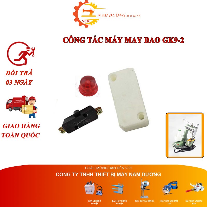 Công tắc máy may bao gk9 -2 > công tắc máy khâu bao kiếm