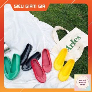 (Sale+Tặng Quà) Giày Búp Bê Cho Bé Gái Siêu Xinh-Giày Bệt Nhựa Siêu Mềm Phong Cách Hàn Quốc Cho Bé Gái COCA@HOUSE