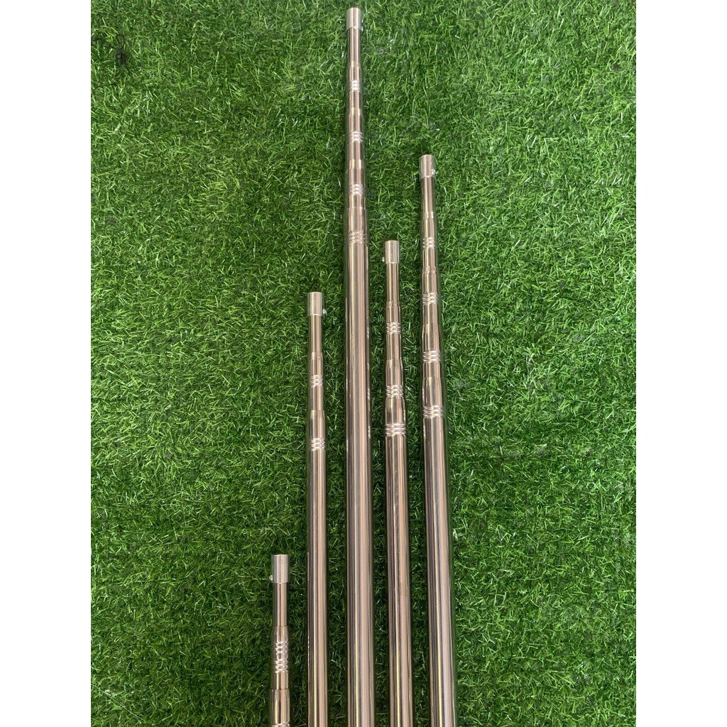 Sào rút Inox, treo lồng chim, treo quần áo, cây cảnh, hái, cắt trái cây, Sào Rút Inox Đa Năng Dài 3m