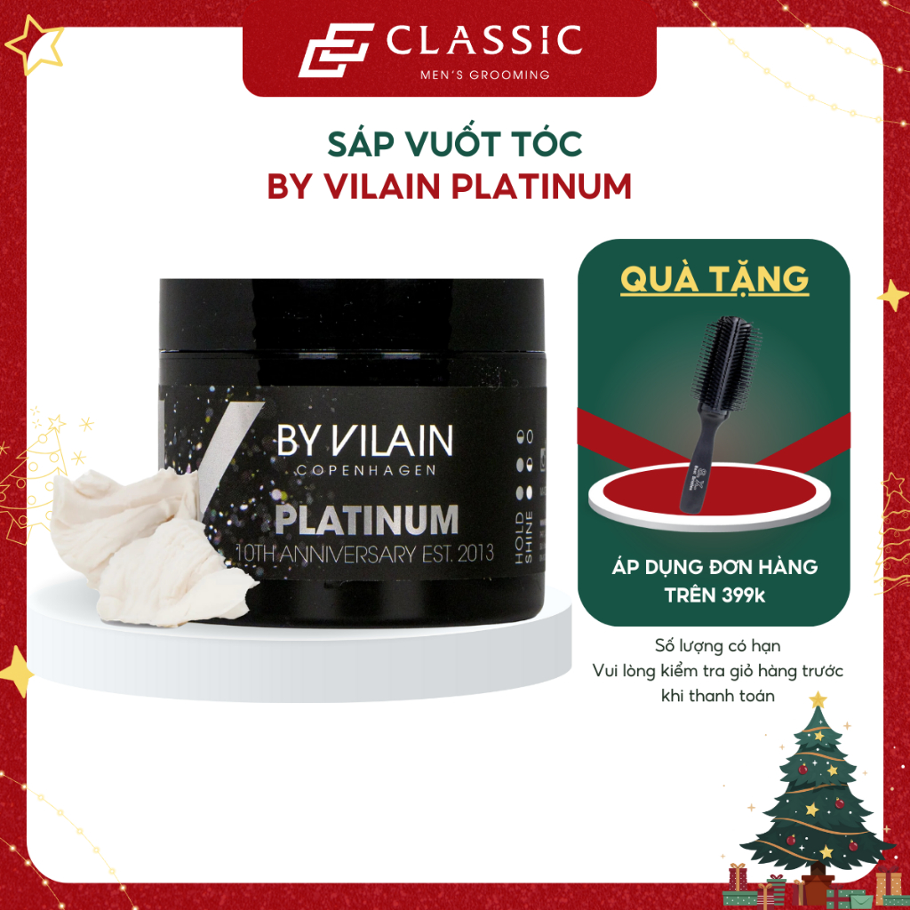 Sáp Vuốt Tóc By Vilain Platinum - 10th Anniversary