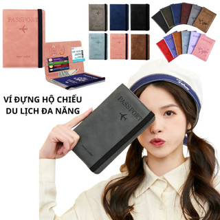Ví da đựng hộ chiếu du lịch đa năng