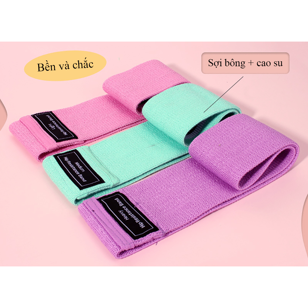 Dây Squat Kháng Lực Tập Đùi Mông MiniBand Sportslink