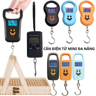 Cân hành lý du lịch cầm tay, cân điện tử nhỏ gọn cân được 50kg