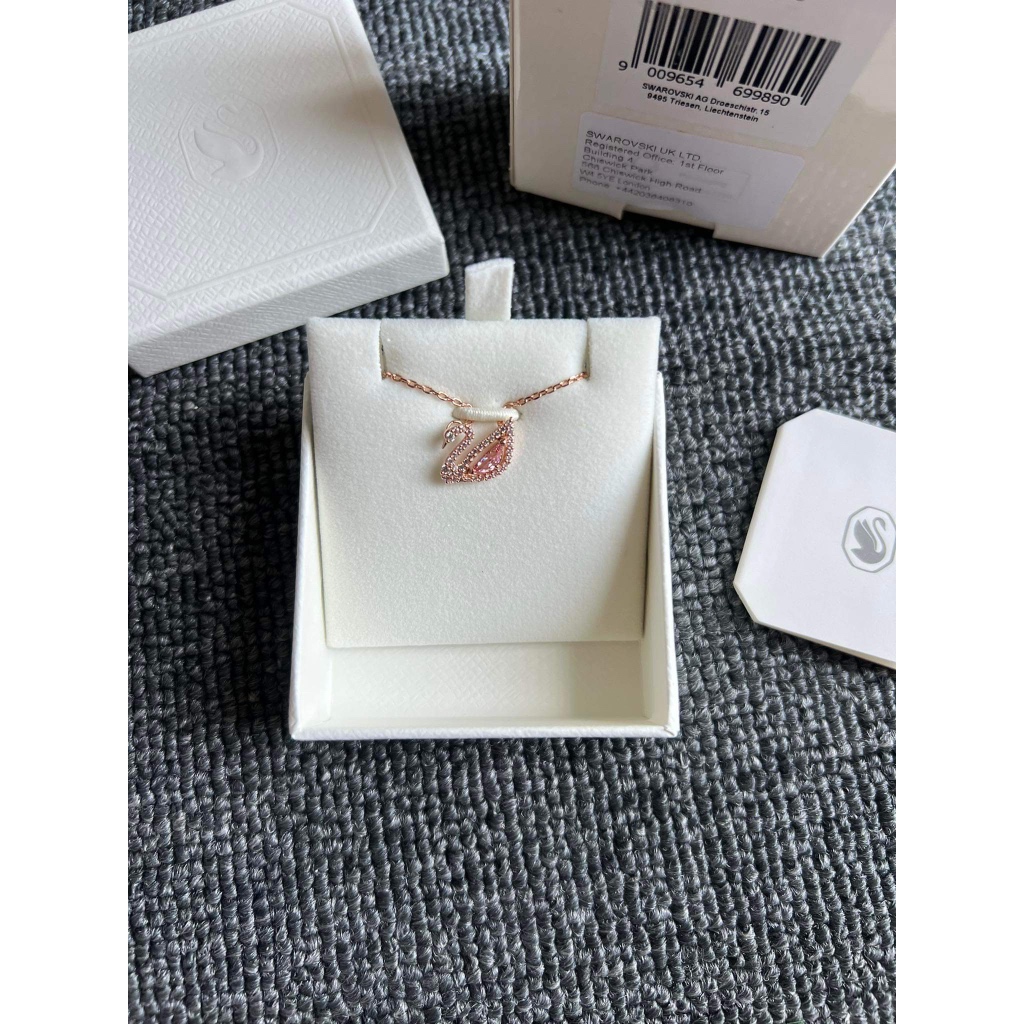 Vòng Cổ Thiên Nga  Swarovski Dazzling Mẫu Box Mới