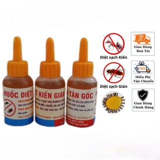 Combo 10 lọ thuốc diệt kiến gián sinh học