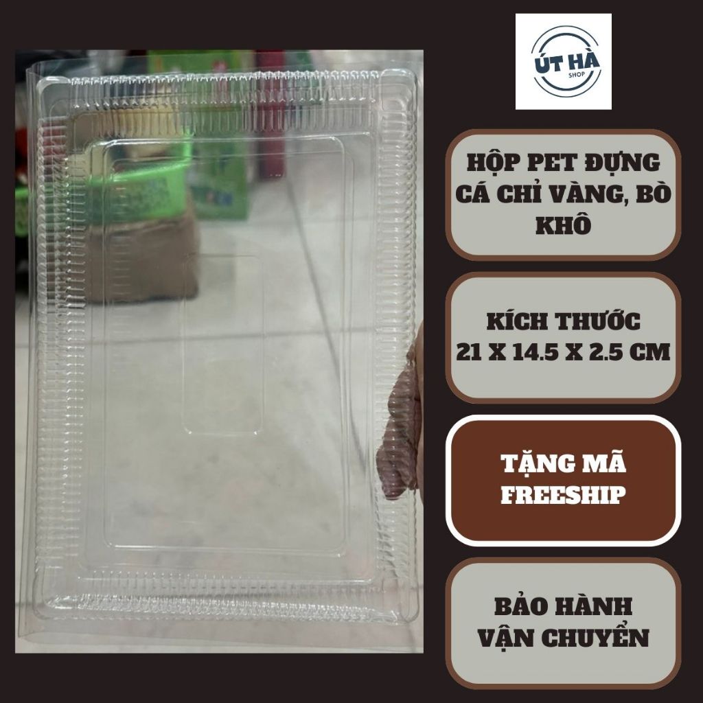 50 Hộp nhựa dùng 1 lần, hộp đựng mứt, thèo lèo, sushi, bánh, thực phẩm, hộp PET định hình H21 H30 H50 H55 H25 H100