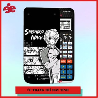 Ốp trang trí máy tính casio fx-580vnx- blue lock