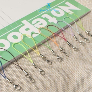 gói 10 dây móc chì khóa càng cua màu sắc 02