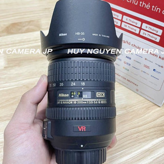 Ống kính nikon 18 200 vr rất đẹp. cho máy ảnh nikon crop dx . nikon af-s dx vr zoom nikkor 18-200mm f3.5-5.6g if-ed vr