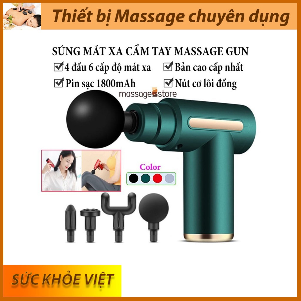 MÁY MASSAGE CẦM TAY MINI - MÁY ĐẤM LƯNG CẦM TAY MINI - MÁY MASSAGE TOÀN THÂN CAO CẤP LOẠI I