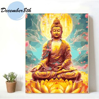  Tranh tô màu theo số Tranh sơn dầu số hoá SẴN KHUNG December8th Tổng hợp các phong cảnh anime phật giáo Phật Đài Sen PVN 