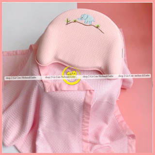 GỐI ĐỊNH HÌNH CHỐNG MÉO ĐẦU BABY MOOV☁️🌺