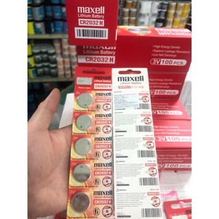 MẪU MỚI Vỉ 5 Viên Cmos Cr2032 Maxell Lithium3v Hàng Loại 1