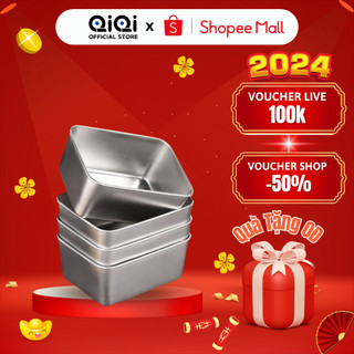 Hộp Đựng Thực Phẩm Tủ Lạnh METIS Inox 304 Không Gỉ, Hộp Đựng Thức Ăn Tủ Lạnh Có Lắp Dùng Được Cho Lò Vi Sóng