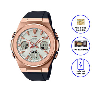 Đồng hồ casio nữ dây nhựa babyg msg-s600g-1adr chính hãng
