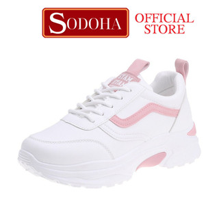 Giày thể thao nữ SODOHA sọc kẻ bên hông SDH1955