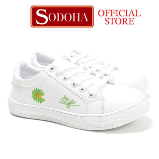 Giày thể thao nữ họa tiết hoa cúc điệu đà SODOHA - S292