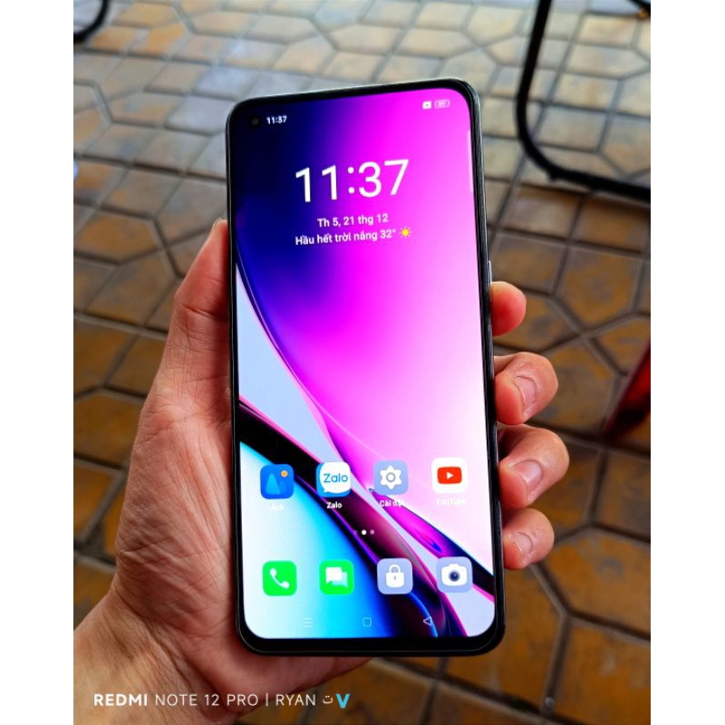 Điện thoại OPPO Reno 5 ram 8+8GB/128GB Snapdragon 720G, màn hình 6,4 inch Full HD+, hàng đã qua sử dụng