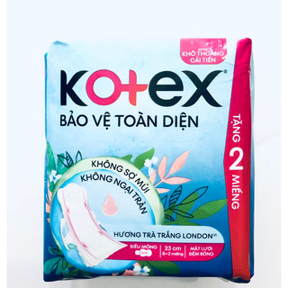 Băng vệ sinh Kotex siêu mỏng cánh 23cm gói 8 miếng