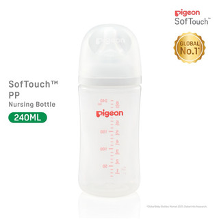Bình sữa Pigeon cổ rộng nhựa PP