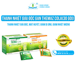 Bột sủi thanh nhiệt giải độc gan Themaz Cola Original (30 gói) - Thanh nhiệt, giải nhiệt, giải độc gan - Tâm Dược