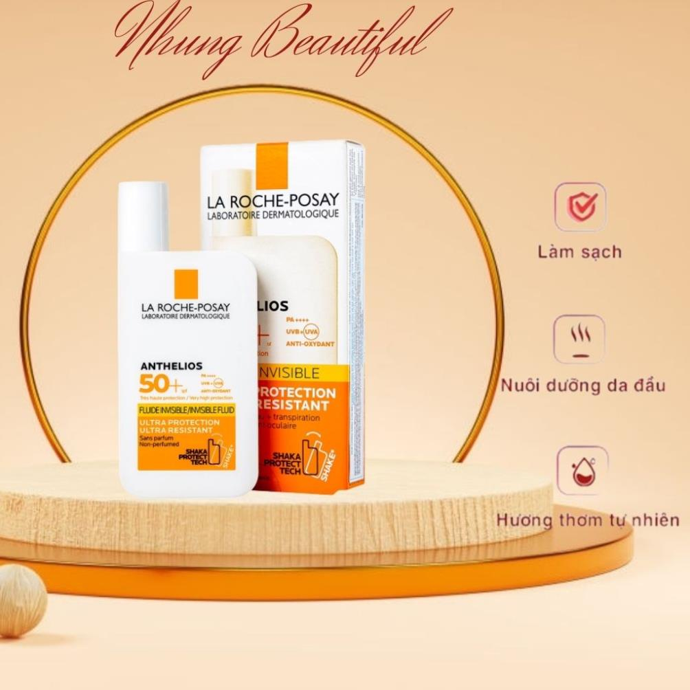 Kem chống nắng La roche Posay Shaka Fluide SPF 50+ Dành Cho Da Khô 50ml 💥 Hàng Xả Kho 💥 !