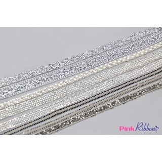 [GIÁ 1 MÉT] Dây silicone đính đá, trang trí nơ bờm , phụ kiện may mặc.