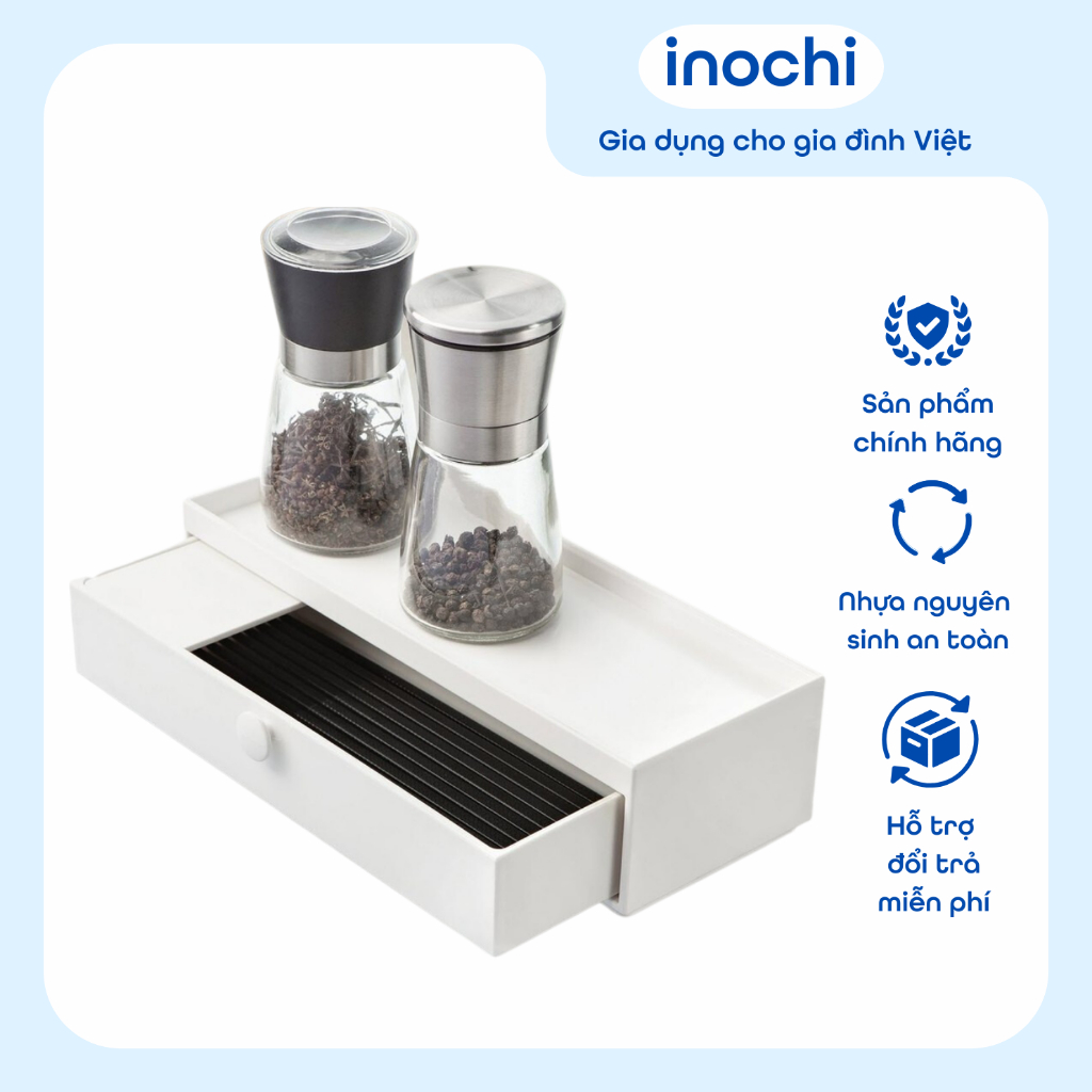 Hộp đựng đũa muỗng nhà bếp Yoko Inochi cao cấp ,thiết kế sang trọng thoát nước,chống bụi côn trùng