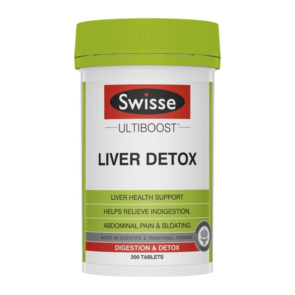 Viên Uống Hỗ Trợ Thải Độc Gan Ultiboost Swisse Liver Detox