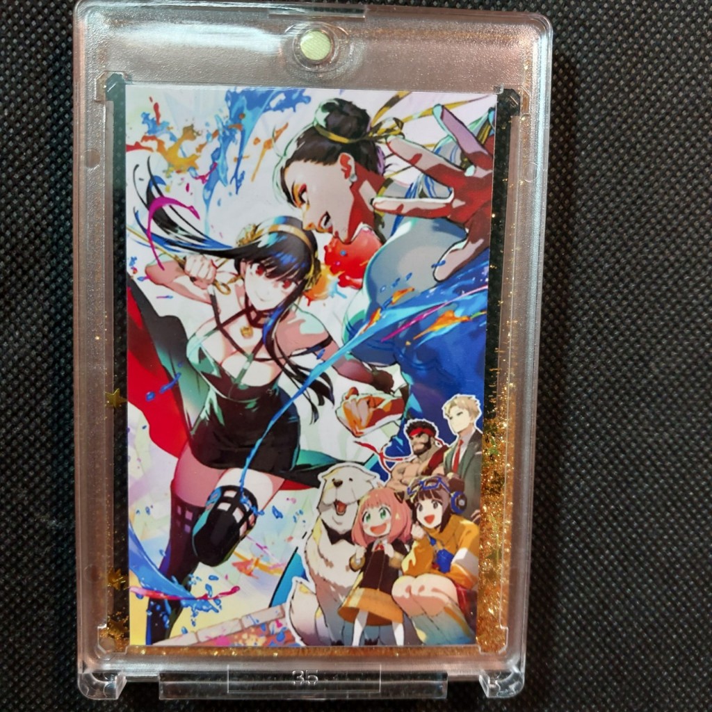Thẻ Chun-Li and Yor Forger from Street Fighter 6 and Spy x Family Fight 2098 Nf3 1-3
