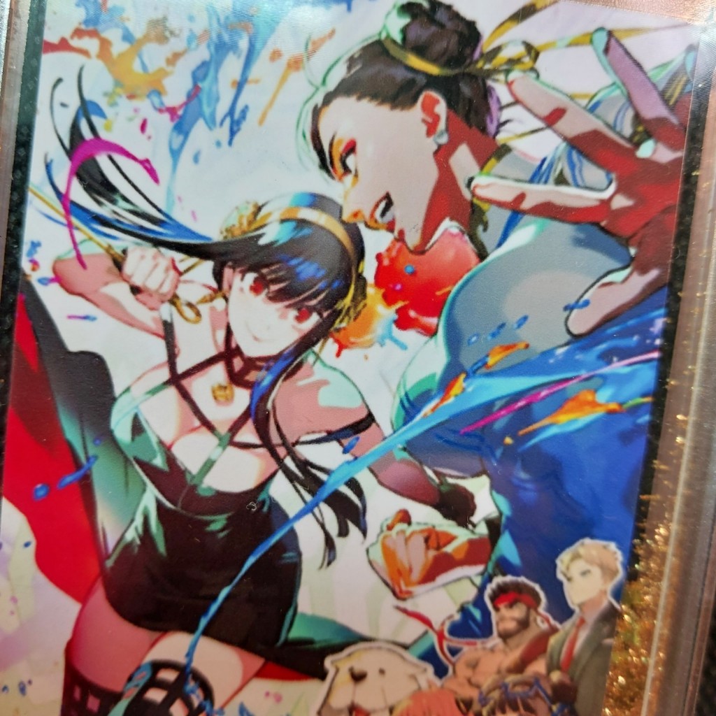 Thẻ Chun-Li and Yor Forger from Street Fighter 6 and Spy x Family Fight 2098 Nf3 1-3