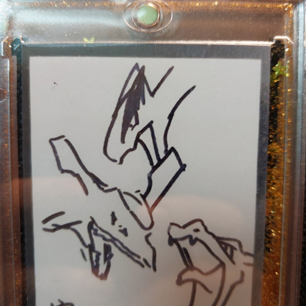 Thẻ Rayquaza và Lizardon trong Pokemon Signed 2098 Nf3 1-11