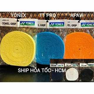 Quấn cán vải cuộn Yonex AC402EX-30, Quấn cán vợt cầu lông, tennis T&T Pro, Apavi (10m)