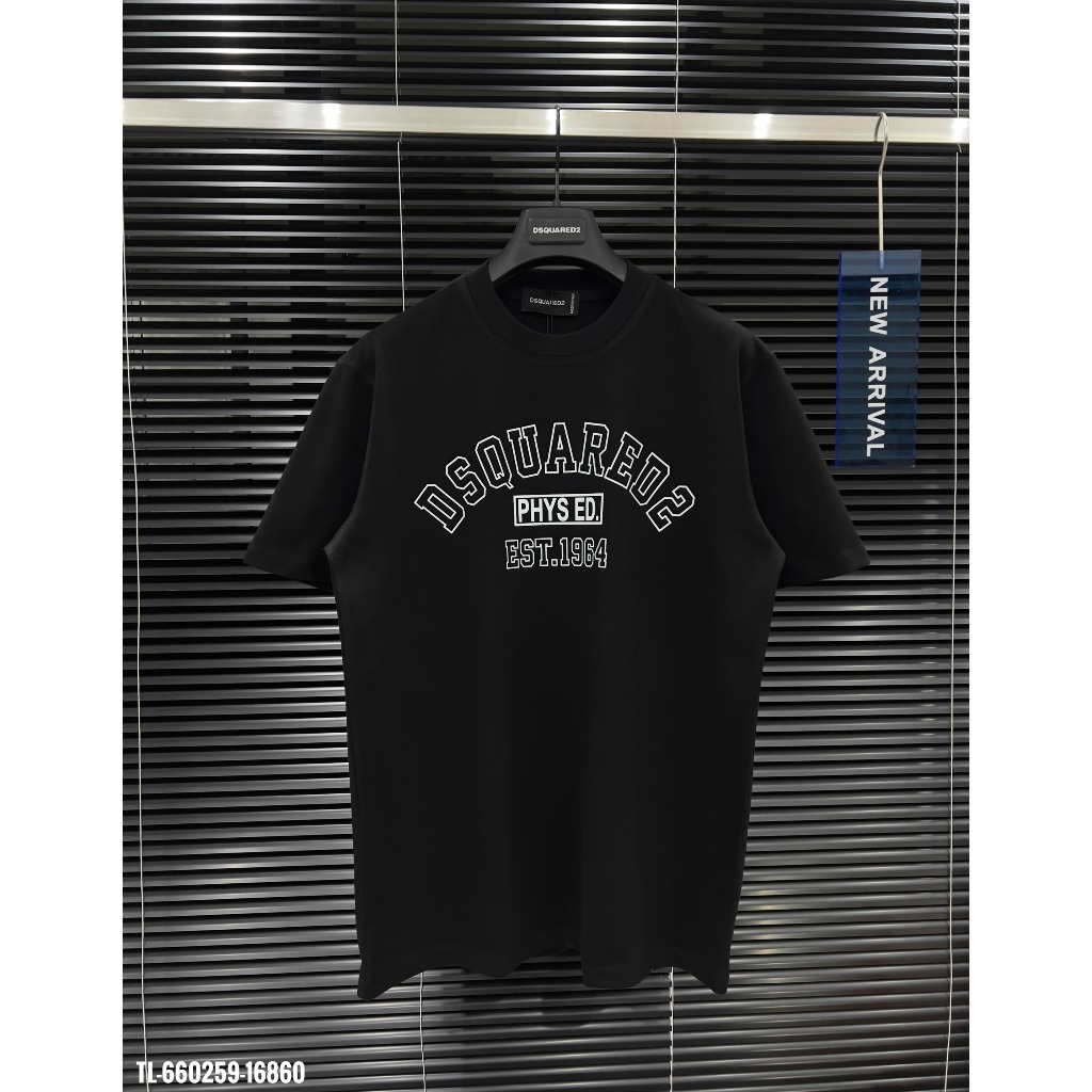 🔥Hot🔥Áo thun Dsquared2 Phys Ed in chữ thiết kế hot trend Nam nữ Season 2024