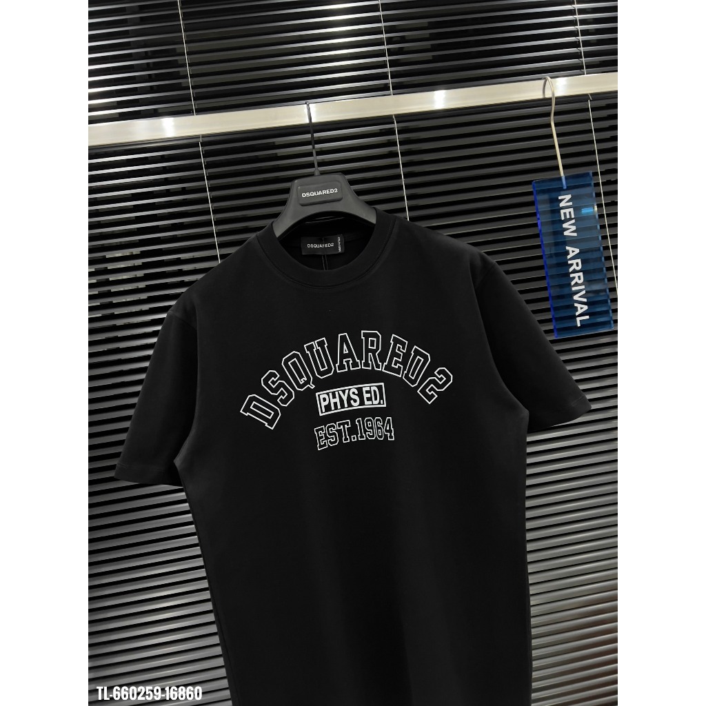 🔥Hot🔥Áo thun Dsquared2 Phys Ed in chữ thiết kế hot trend Nam nữ Season 2024