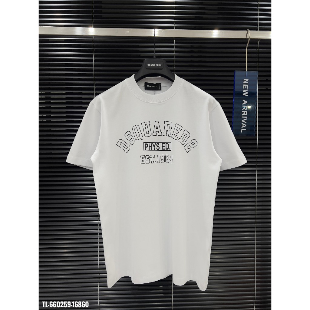 🔥Hot🔥Áo thun Dsquared2 Phys Ed in chữ thiết kế hot trend Nam nữ Season 2024
