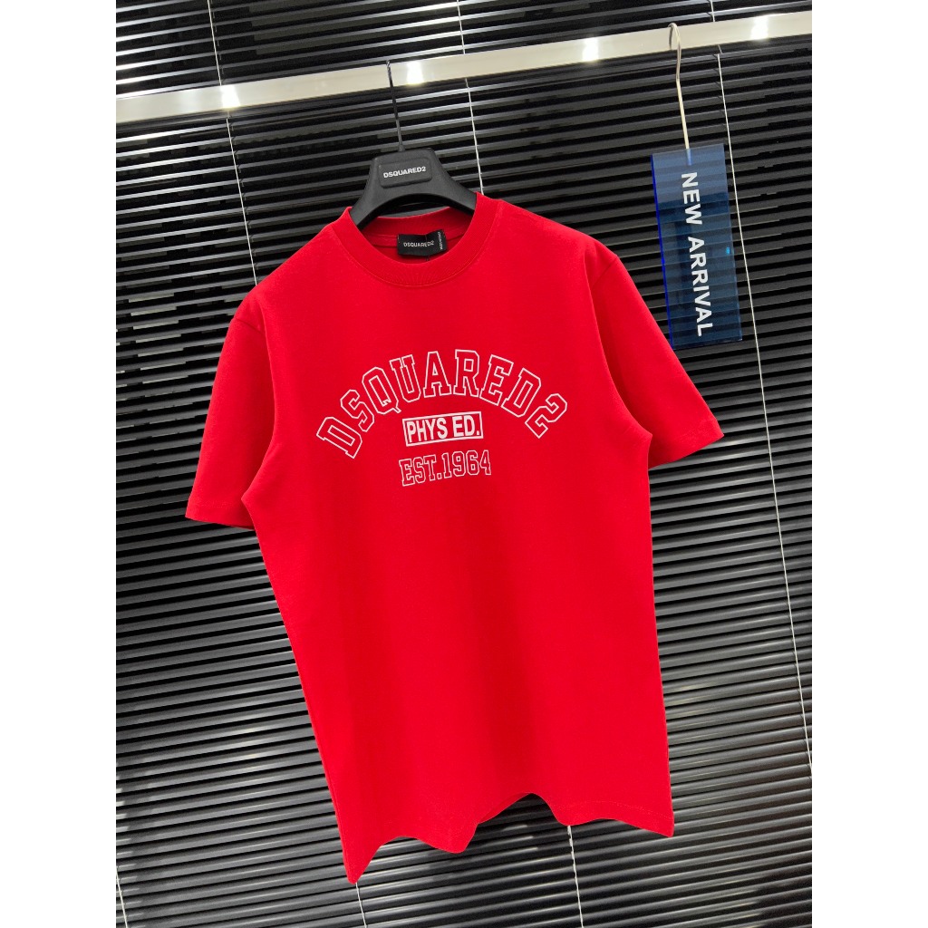 🔥Hot🔥Áo thun Dsquared2 Phys Ed in chữ thiết kế hot trend Nam nữ Season 2024