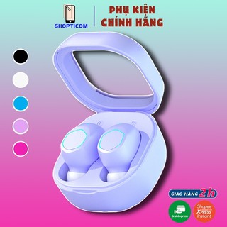 Tai nghe bluetooth không dây M21 tws 5.2 cảm ứng có mic phone điện thoại nhét tai