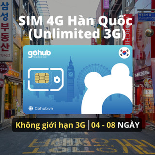 Sim 4g du lịch hàn quốc - gói theo ngày - tặng kèm que chọc sim