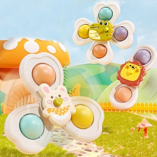 Đồ chơi con quay spinner vui nhộn cho bé - set 3 con quay dính tường