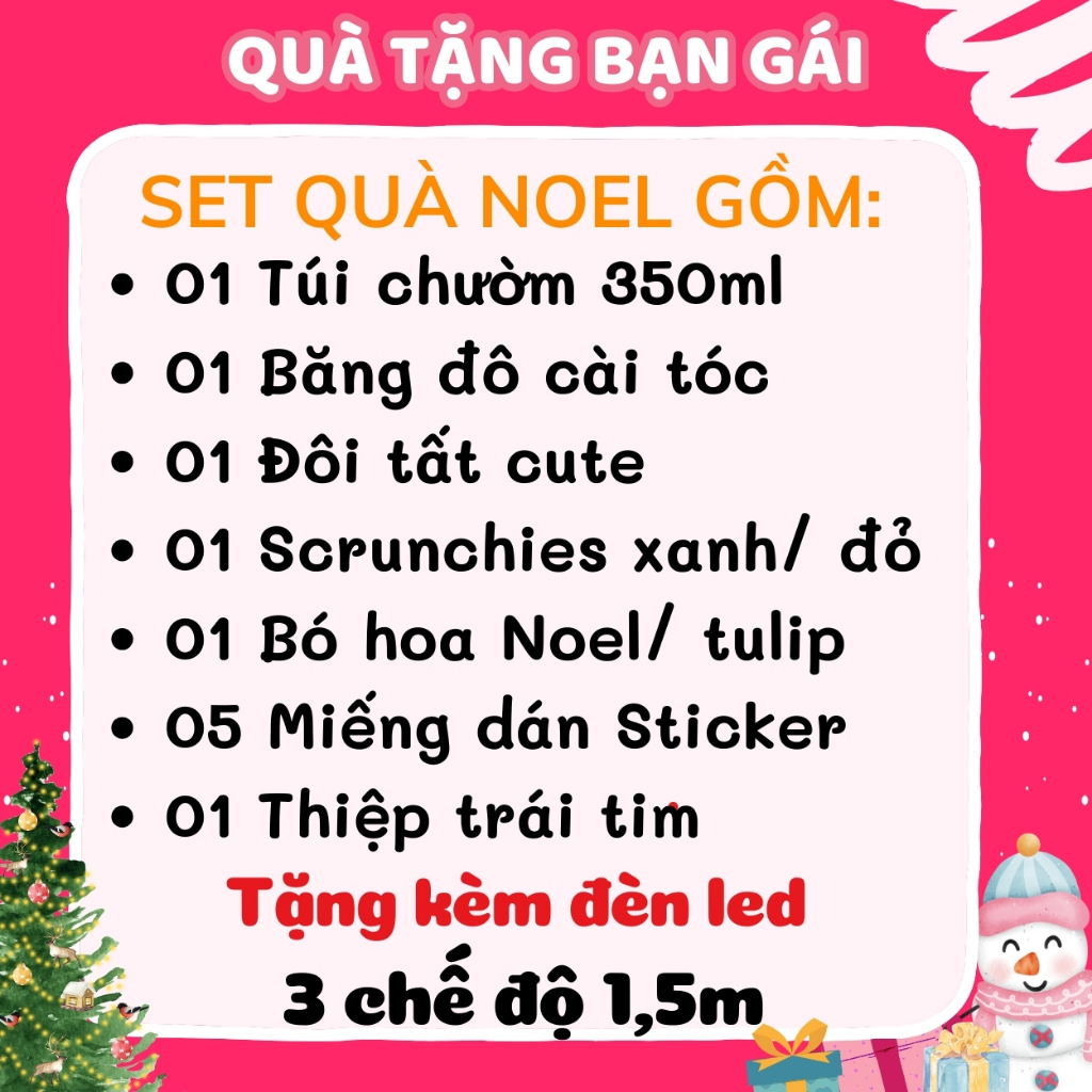 Túi chườm nóng bụng kinh PUHA, túi sưởi ấm bụng kinh - combo quà tặng bạn gái dịp giáng sinh, noel, sinh nhật người yêu