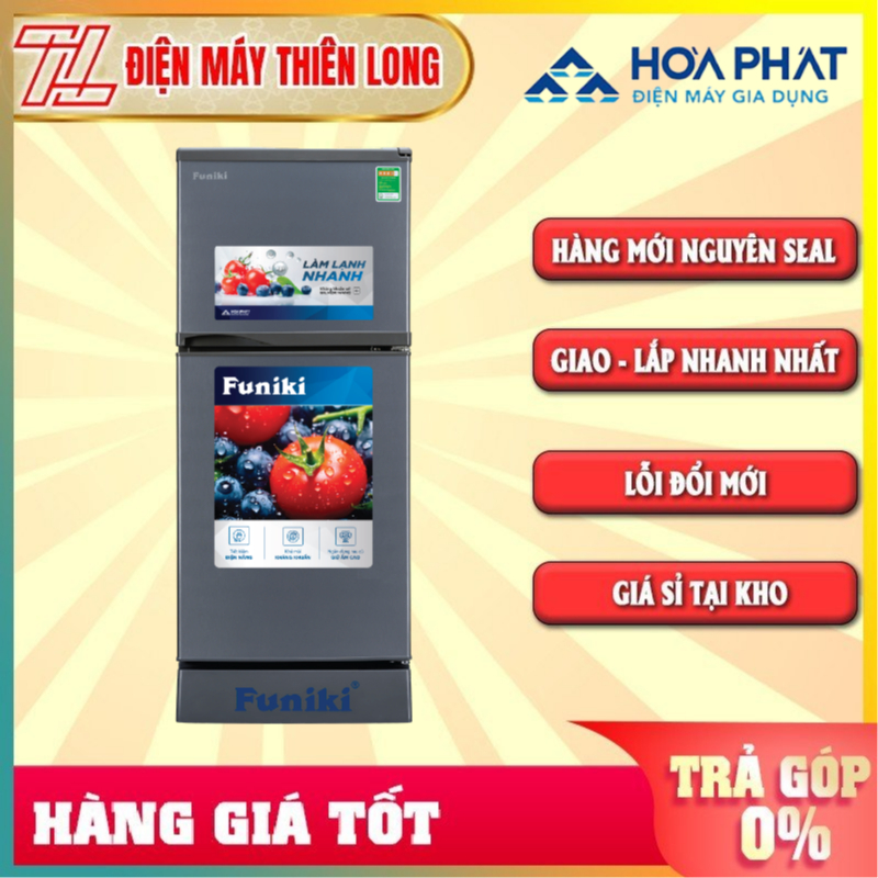 FR 135CD - Tủ Lạnh Funiki FR-135CD 130L - BẢO HÀNH CHÍNH HÃNG, GIAO MIỄN PHÍ TP.HCM