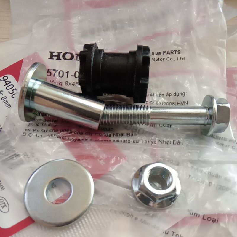 Bộ Ốc Treo Pô Neo, WaveRs, Wa110..++ HonDa Chính Hãng