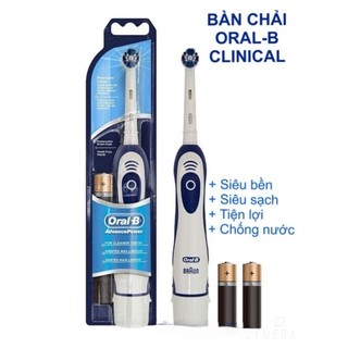 Bàn Chải Pin Đánh Răng BRAUN Oral-B - Chạy Pin Nội Địa Nhật Bản