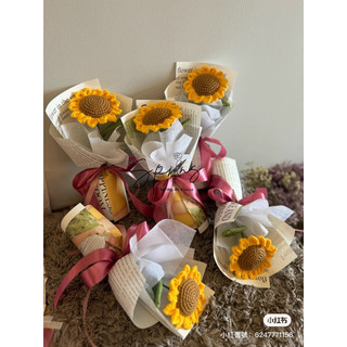 Bông lẻ hoa hướng dương handmade