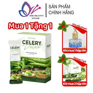 Thạch cần tây giảm cân celery detox jelly, thạch giảm cân giúp giữ dáng làm đẹp da